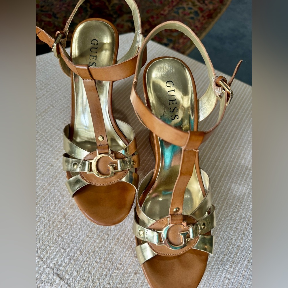 GUESS Wedge Sandals - Picture 2 of 8